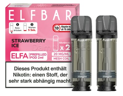 Elf Bar Elfa Pods strawberry ice