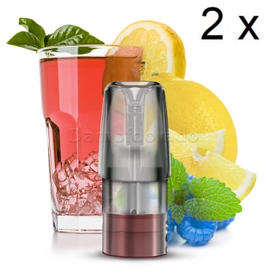 2 Elf Bar Mate 500 Pods blue razz lemonade