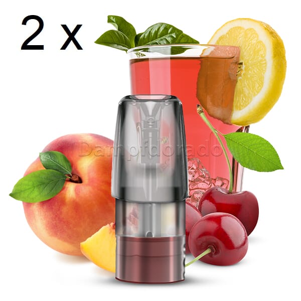 2 Elf Bar Mate 500 Pods cherry peach lemonade