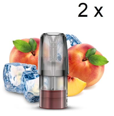 2 Elf Bar Mate 500 Pods peach ice