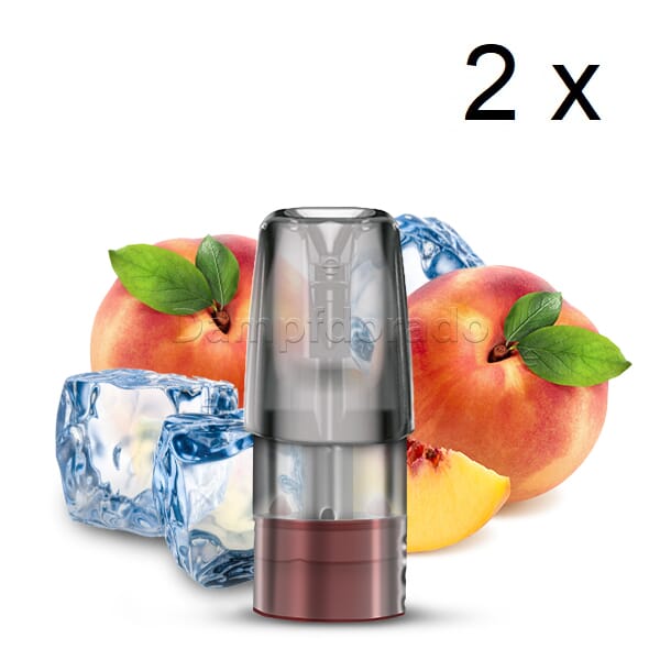 2 Elf Bar Mate 500 Pods peach ice