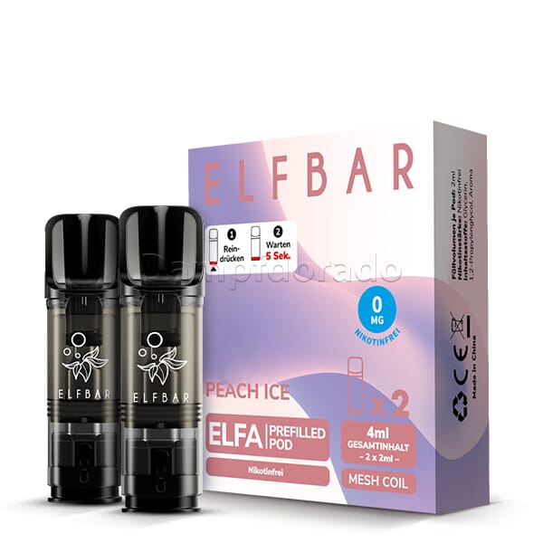 ELF Bar ELFA Pod Mod – 500 MAh Akku, USB-C, Weiße Softtouch-Oberfläche, Nikotinfrei