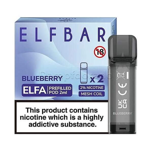 2 Elf Bar Elfa Prefilled Pods