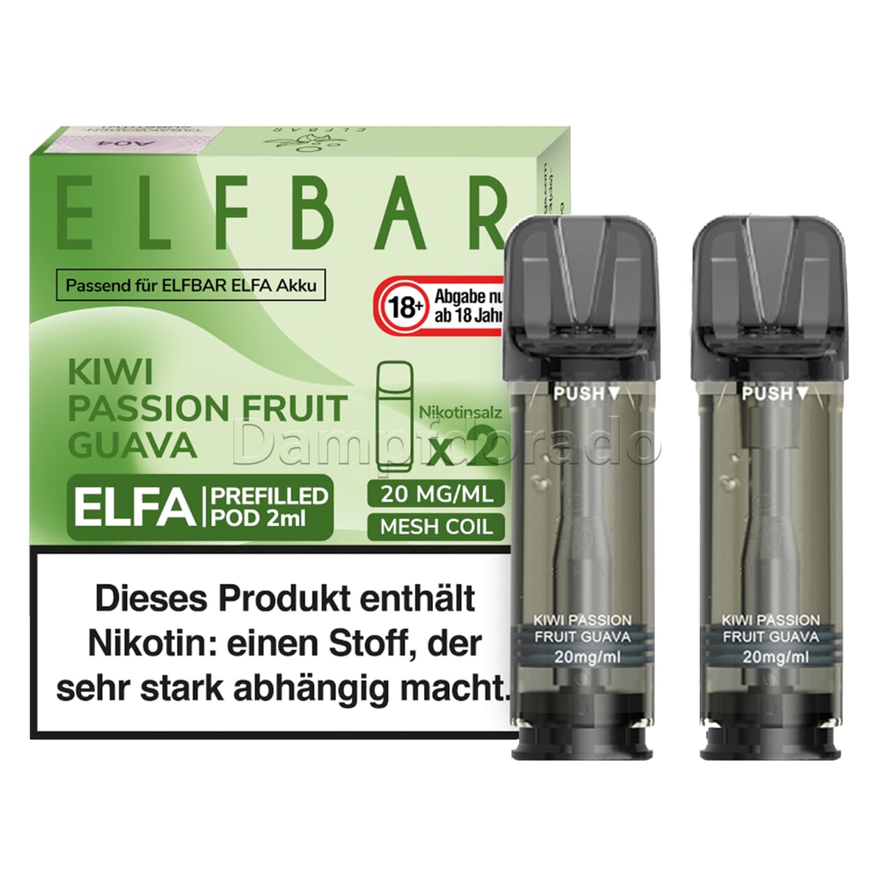 Elf Bar Elfa Pods kiwi passionfruit guava