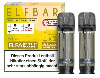 Elf Bar Elfa Pods mango