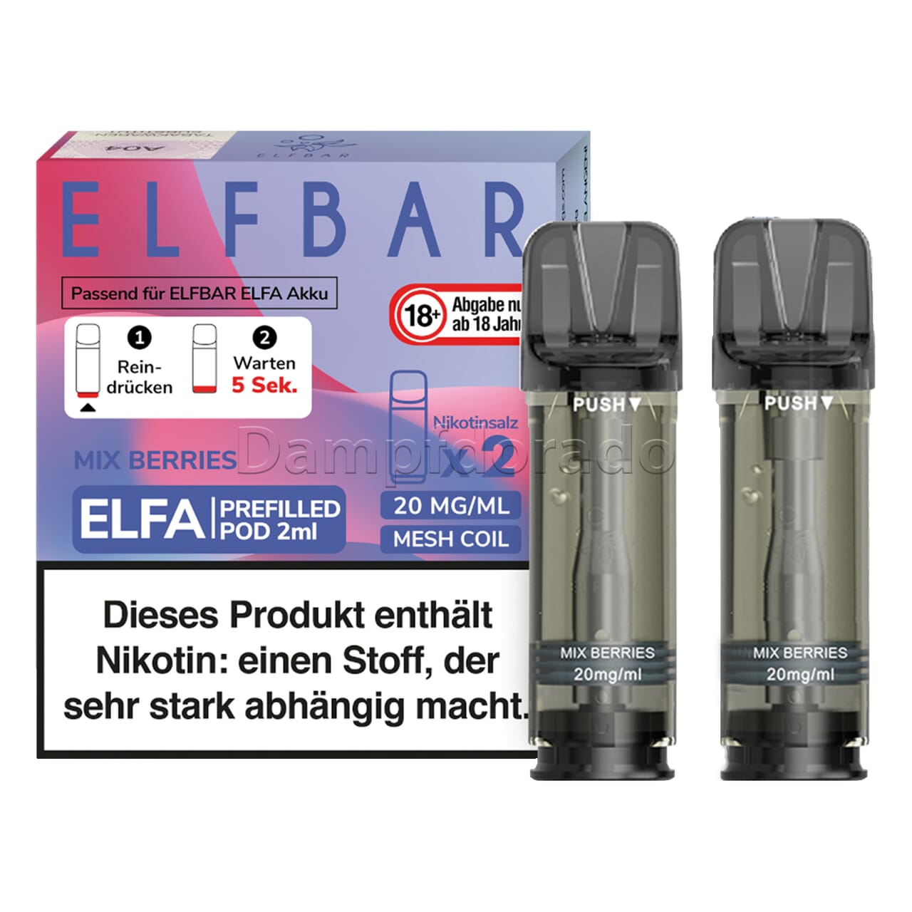 Elf Bar Elfa Pods mix berries
