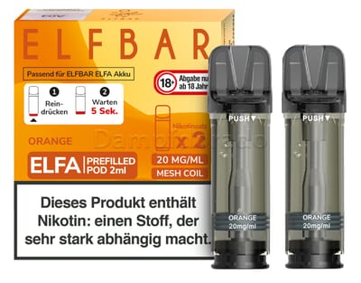 Elf Bar Elfa Pods orange