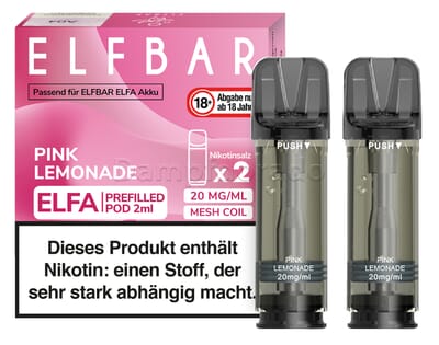 Elf Bar Elfa Pods pink lemonade