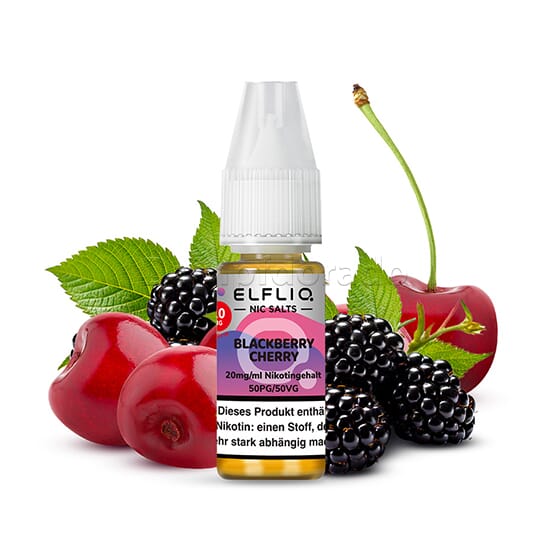 Liquid Blackberry Cherry - Elfliq Nikotinsalz