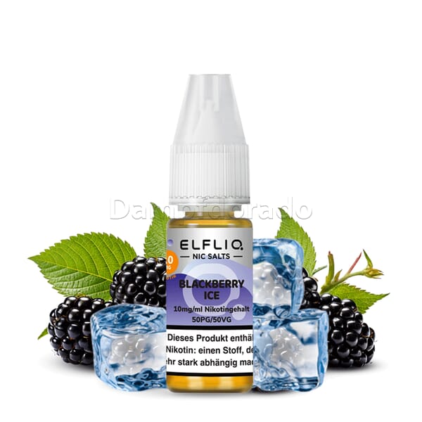 Liquid Blackberry Ice - Elfliq Nikotinsalz