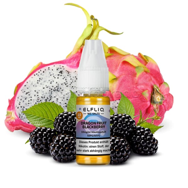 Liquid Dragon Fruit Blackberry - Elfliq Nikotinsalz
