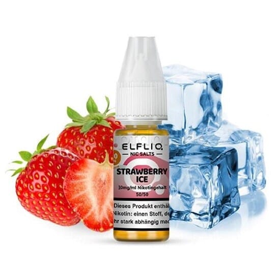 Liquid Strawberry Ice - Elfliq Nikotinsalz