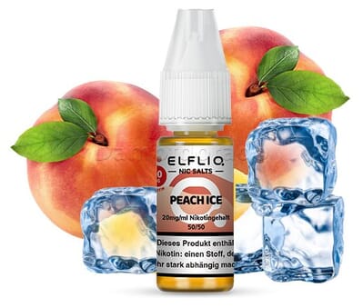 Liquid Peach Ice - Elfliq Nikotinsalz