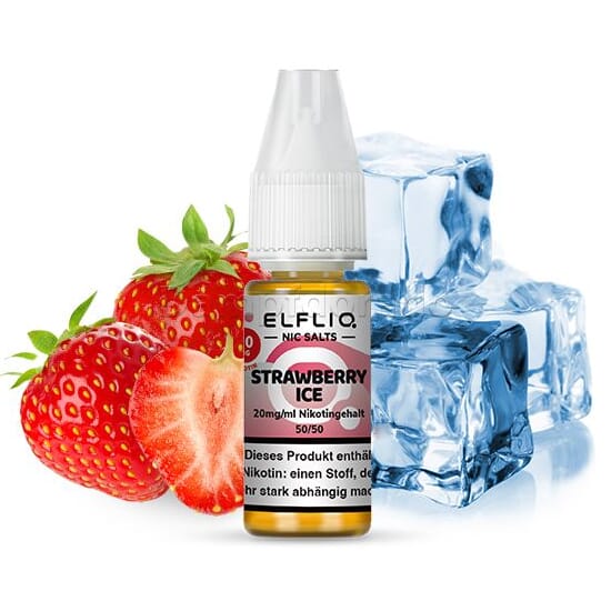 Liquid Strawberry Ice - Elfliq Nikotinsalz