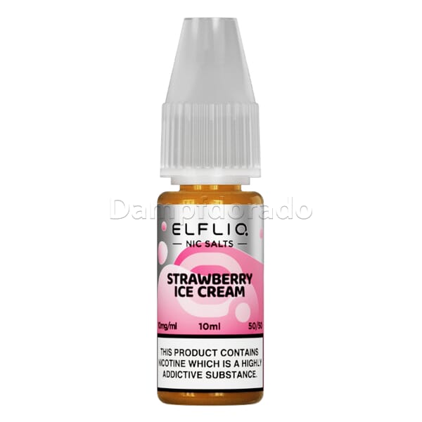 Liquid Strawberry Ice Cream - Elfliq Nikotinsalz