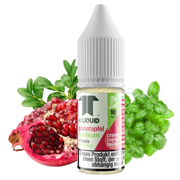 Liquid Granatapfel Basilikum - ElfLiquid Dual Nikotinsalz