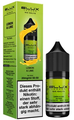 Liquid Lemon Lime - ELUX Nikotinsalz