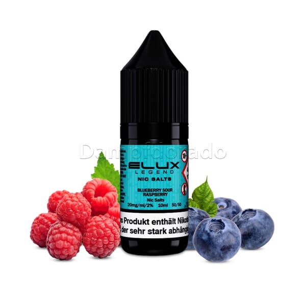 Liquid Blueberry Sour Raspberry - ELUX Nikotinsalz