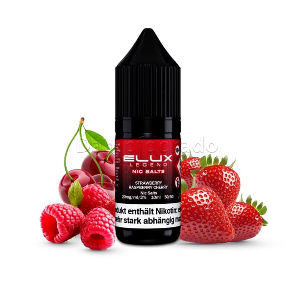 Liquid Strawberry Raspberry Cherry - ELUX Nikotinsalz