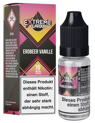 Liquid Erdbeer Vanille - Extreme Flavour Nikotinsalz