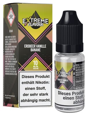 Liquid Erdbeer Vanille Banane - Extreme Flavour Nikotinsalz