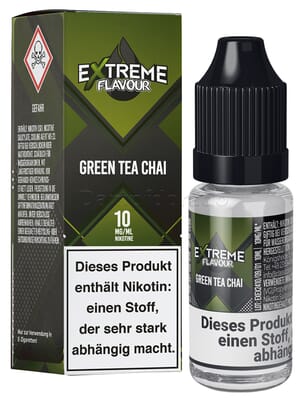 Liquid Green Tea Chai - Extreme Flavour Nikotinsalz