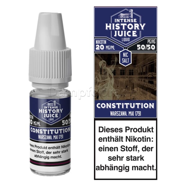 Liquid Constitution - History Juice Intense Nikotinsalz