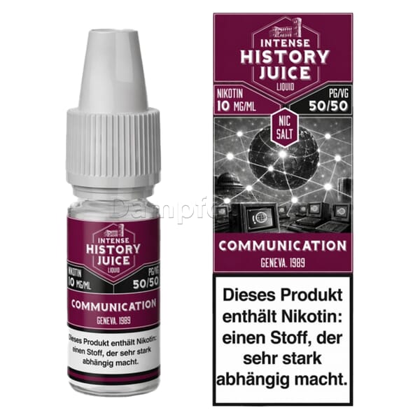 Liquid Communication - History Juice Intense Nikotinsalz