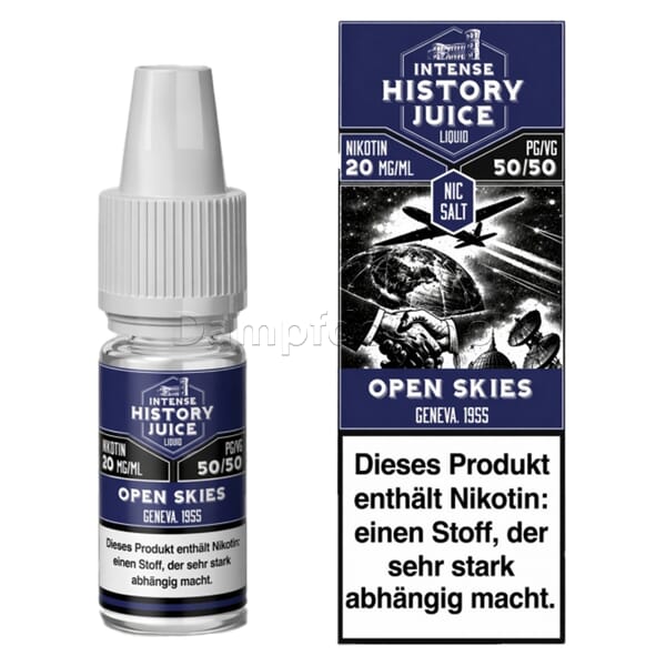 Liquid Open Skies - History Juice Intense Nikotinsalz