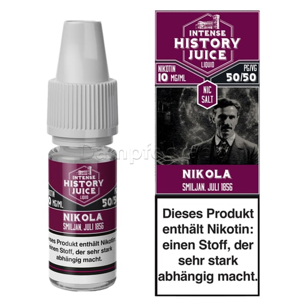 Liquid Nikola - History Juice Intense Nikotinsalz