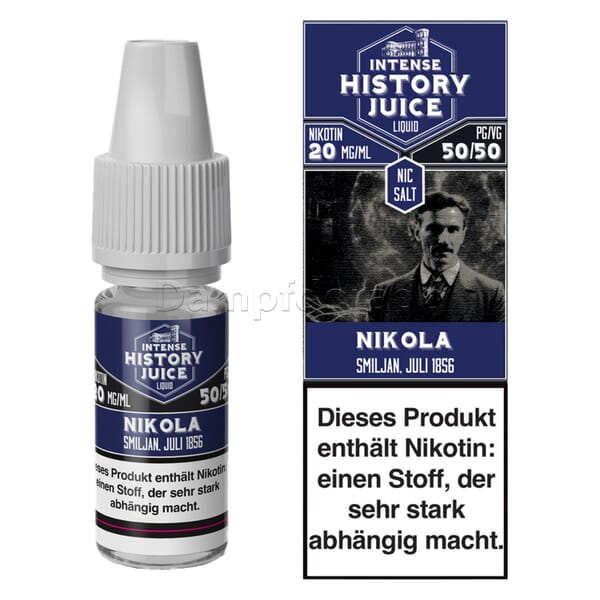 Liquid Nikola - History Juice Intense Nikotinsalz