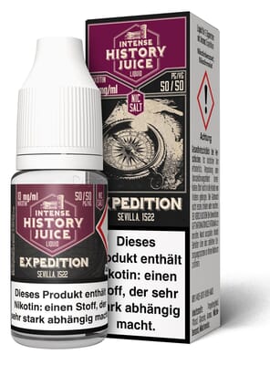Liquid Expedition - History Juice Intense Nikotinsalz