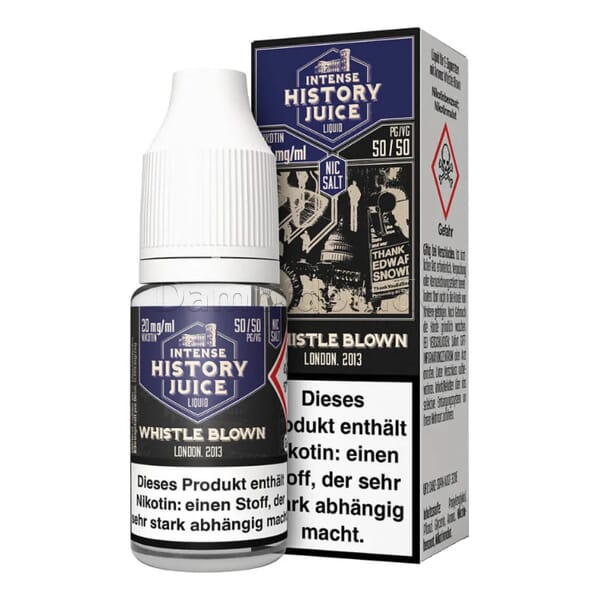 Liquid Whistle Blown - History Juice Intense Nikotinsalz