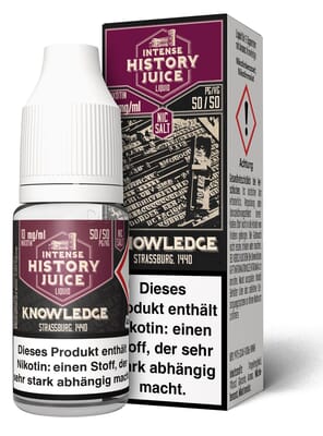 Liquid Knowledge - History Juice Intense Nikotinsalz
