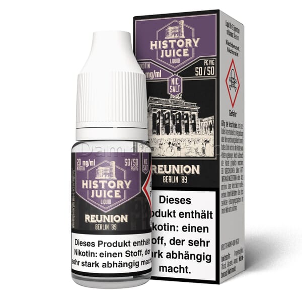 Liquid Reunion - History Juice Nikotinsalz