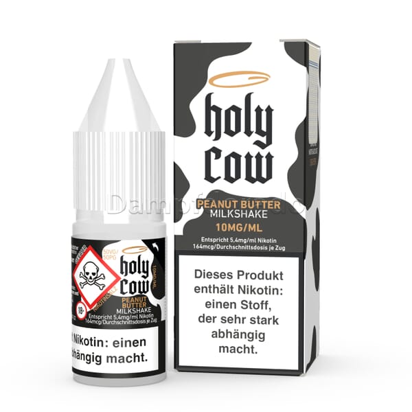 Liquid Peanut Butter Milkshake - Holy Cow Nikotinsalz