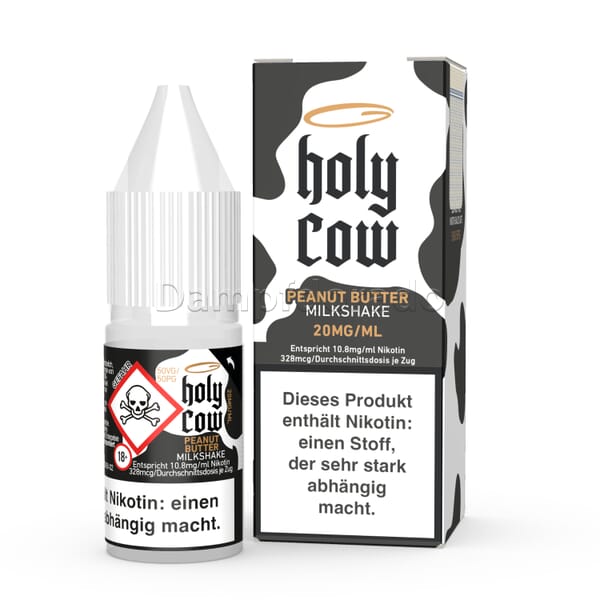 Liquid Peanut Butter Milkshake - Holy Cow Nikotinsalz