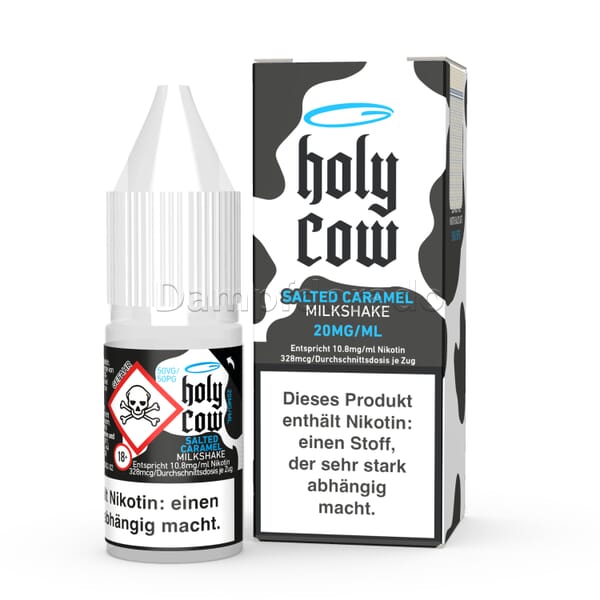 Liquid Salted Caramel Milkshake - Holy Cow Nikotinsalz
