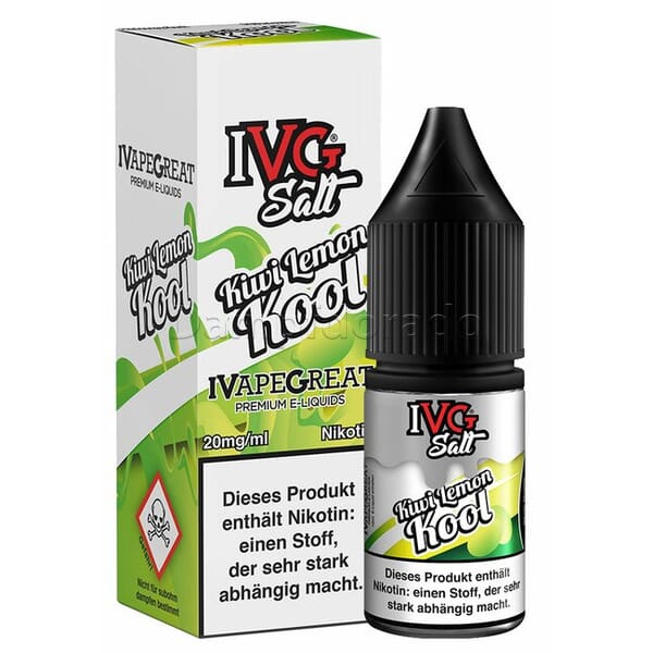 Liquid Kiwi Lemon Kool - IVG Nikotinsalz