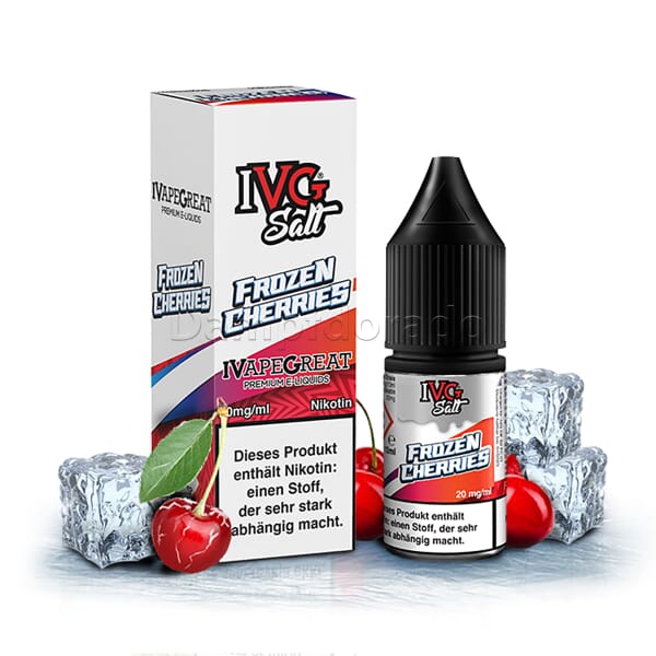 Liquid Frozen Cherries - IVG Crushed Nikotinsalz