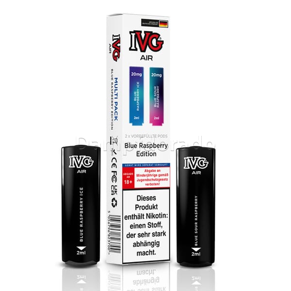 2 IVG Air Pods Multi-Flavour