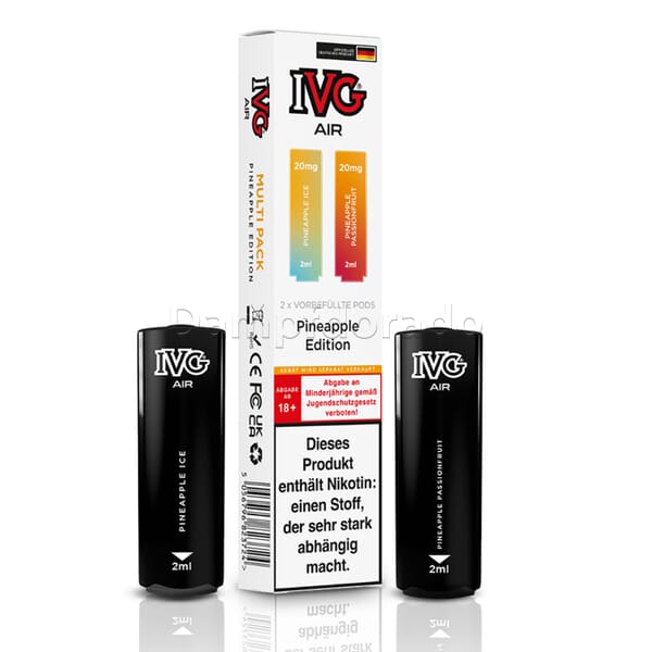 2 IVG Air Pods Multi-Flavour