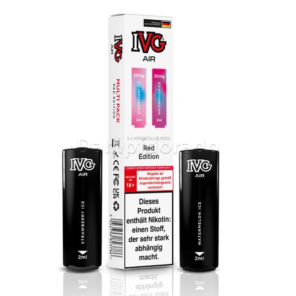 2 IVG Air Pods Multi-Flavour