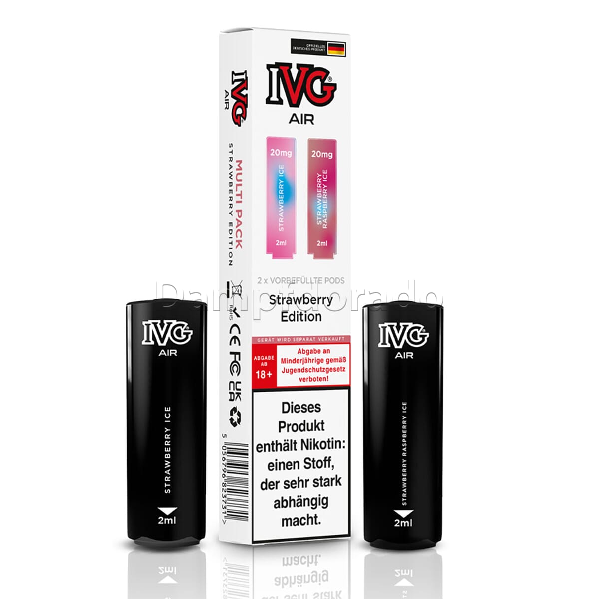 2 IVG Air Pods Multi-Flavour | 2 Stück