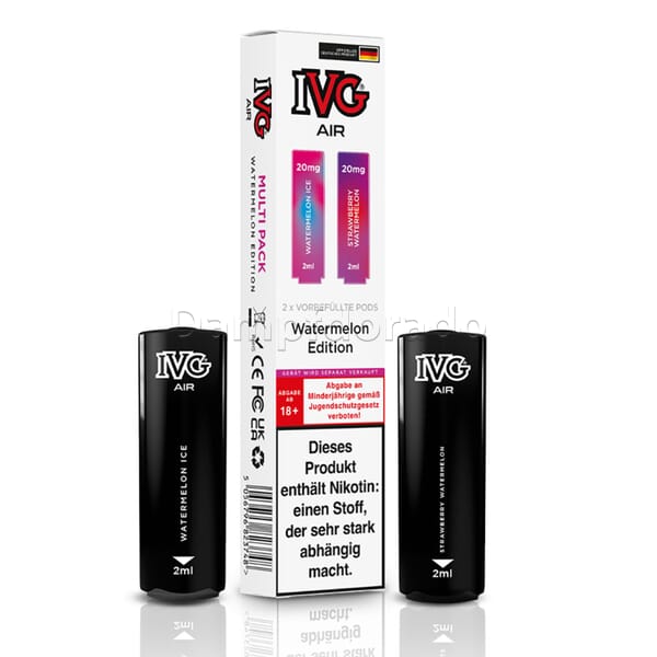 2 IVG Air Pods Multi-Flavour