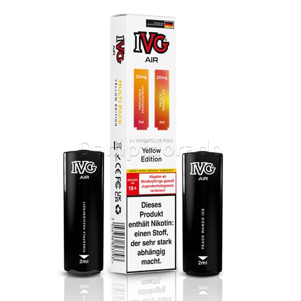 2 IVG Air Pods Multi-Flavour