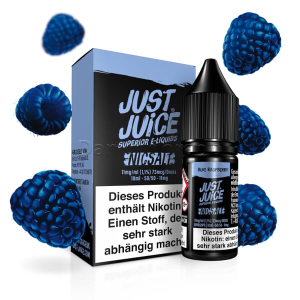 Liquid Blue Raspberry - Just Juice Nikotinsalz