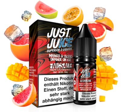 Liquid Mango Blood Orange on Ice - Just Juice Nikotinsalz