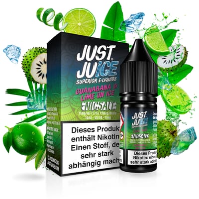 Liquid Guanabana Lime on Ice - Just Juice Nikotinsalz