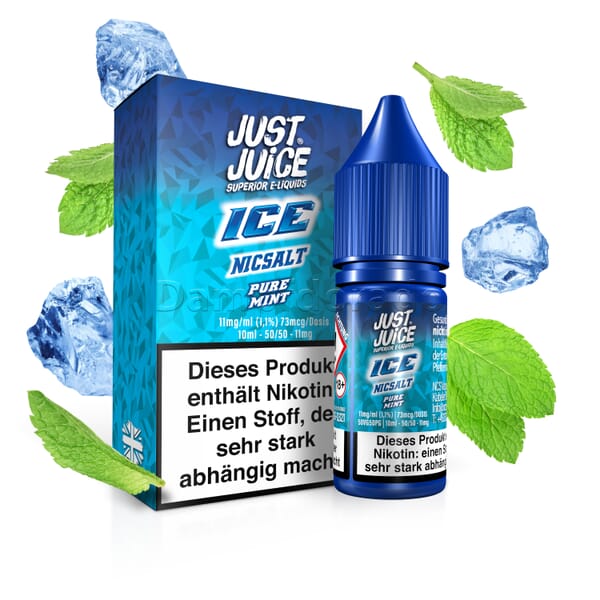 Liquid Pure Mint Ice - Just Juice Nikotinsalz